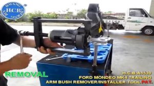 A1530 FORD MONDEO MK4. Инструменты для монтажа/демонтажа сайлент-блоков продольного рычага подвески