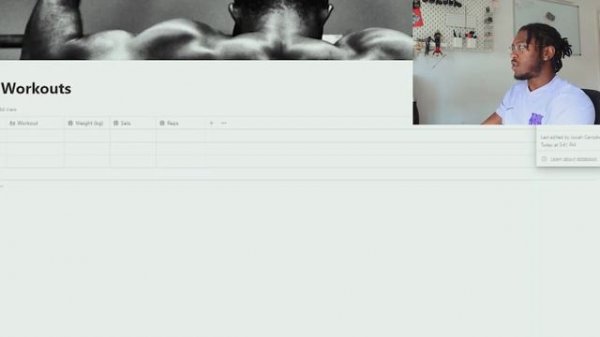 The BEST Notion Workout Tracker (+ Free Template!)