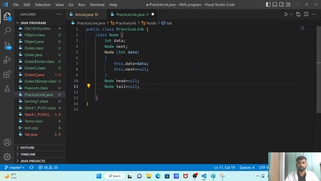 Implementation Of Linked-List In Java смотреть онлайн