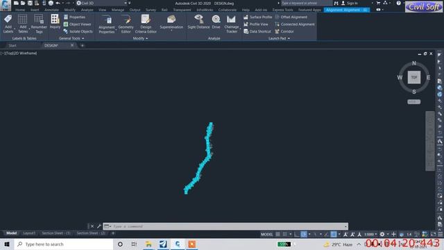Joining two alignments in Civil 3D | How to reverse alignment direction in civil 3D смотреть онлайн