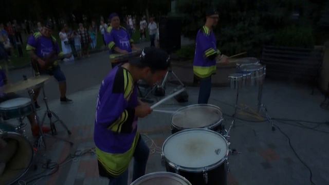 DJ SMASH ft. Александр А Ревва - Танцуй - cover Live Drums Show смотреть онлайн