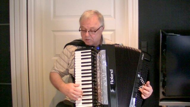 Old Folks by D.L. Hill - arr. for Accordion (Harmonika). Jazz. Roland FR-8X смотреть онлайн