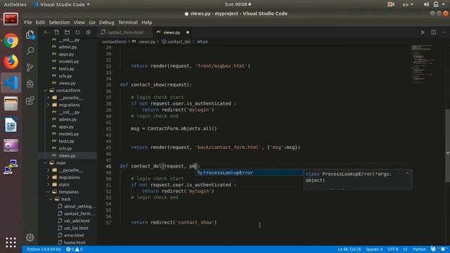 Delete Message | Python and Django смотреть онлайн
