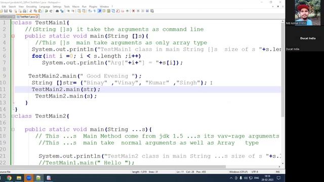 ARRAY 1D and 2D IN JAVA PART 2 смотреть онлайн