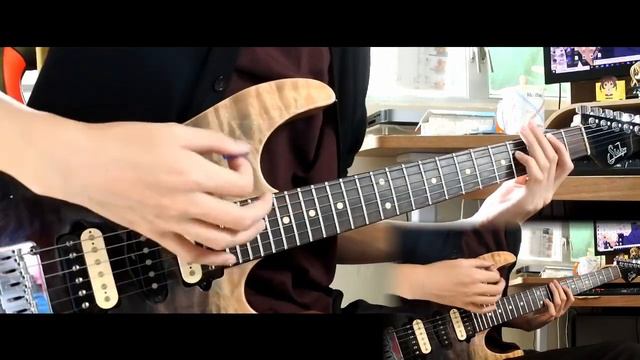 Sword Art Online Alicization War of Underworld II OP - ANIMA Guitar Cover ギター弾いてみた (FULL) (TAB) смотреть онлайн