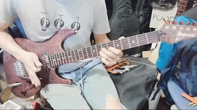 #Ibanez SA220FM MOD Sound Test  #Ibanezguitar
