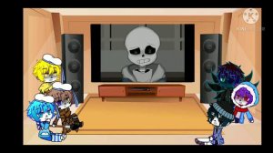 Undertale AU's react to Classic sans memes