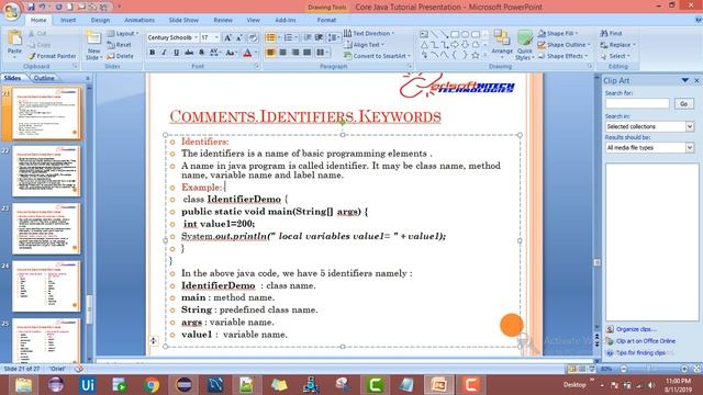 Java Comments, Identifiers, Keywords Session by Ashoka Devara || ADSOFTHITECH TECHNOLOGIES смотреть онлайн
