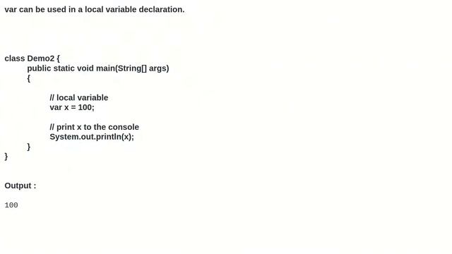 Var keyword | Creating variables with var | No more datatypes | Java 10 Important Feature | смотреть онлайн