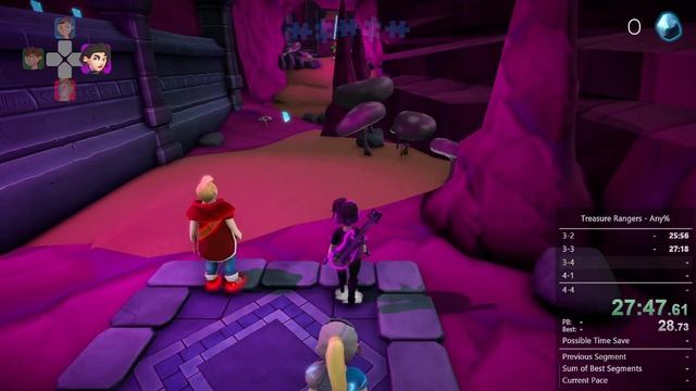 Treasure Rangers Any% Speedrun - 53:56 (PB) смотреть онлайн