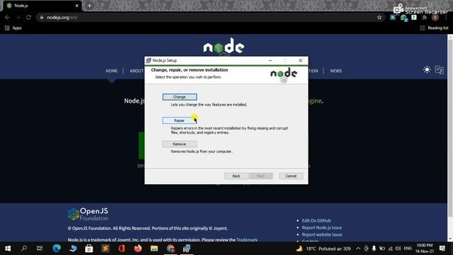 Node JS Tutorial #1 - How To Install Node JS In Your System Step By Step Tutorial In Hindi In 2022 смотреть онлайн