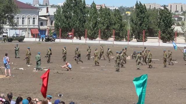 День ВДВ в городе Камышин. 02.08.2015. смотреть онлайн