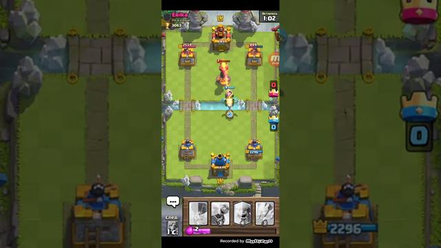 Выпала 3 лега!! в (Clash Royale) смотреть онлайн