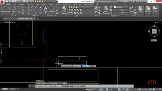 Colocar SUPERHATCH / FORMA para AutoCAD смотреть онлайн