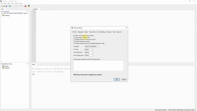 How do you run Thonny IDE with multiple windows or instances? смотреть онлайн