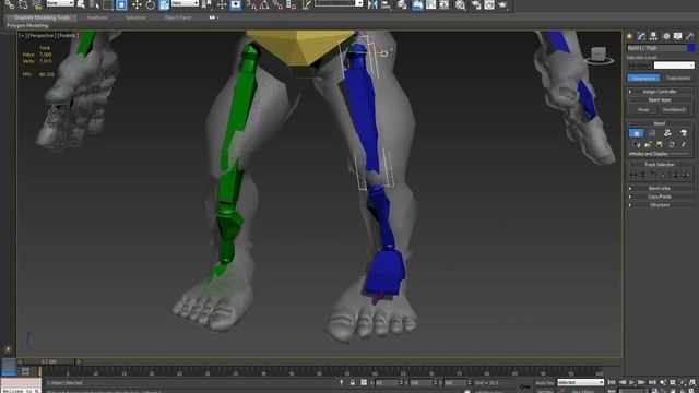 3D Character Rigging - 3D Max - UDK ready смотреть онлайн