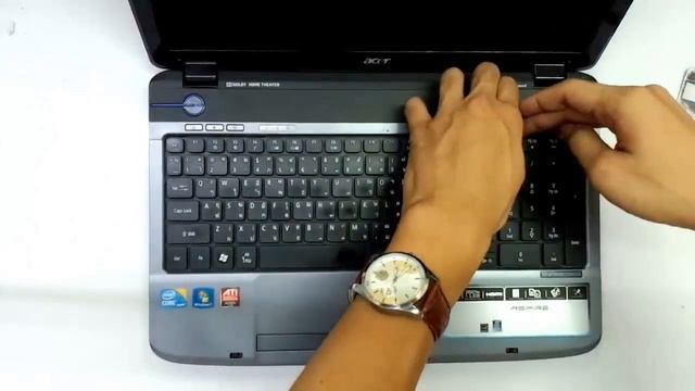 How to take apart/disassemble Acer Aspire 5340 5740 laptop смотреть онлайн