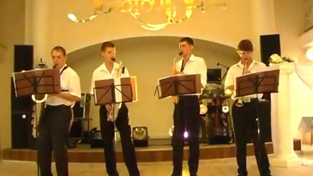 OdesSax - The Pink Panther (Henry Mancini) sax quartet cover смотреть онлайн