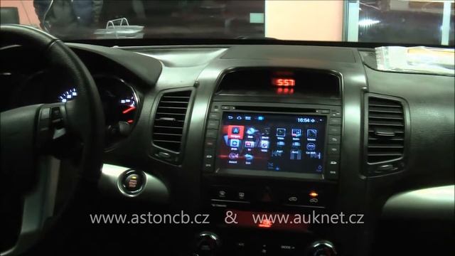 Montáž GPS Navigace Android TID-I041-S150 Do Kia Sorento