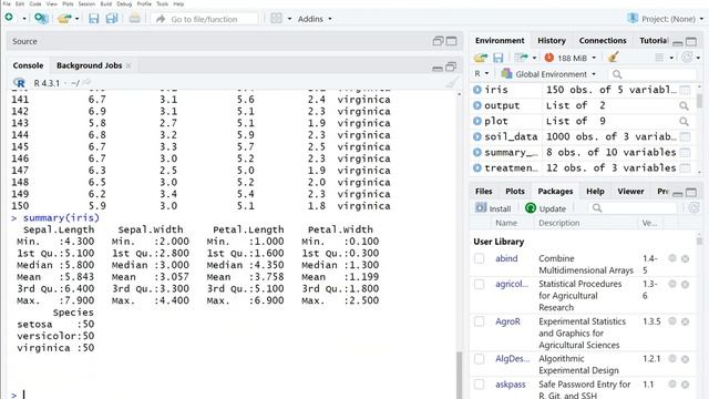 Summary Function in R смотреть онлайн