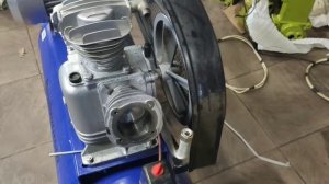 Ремонт компрессора после перегрева головки с клапанными плитами.