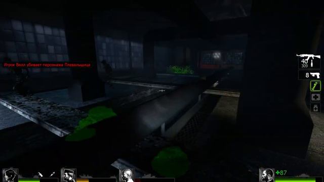 leftdead2 Полёт жокея и борьба с зомби. смотреть онлайн