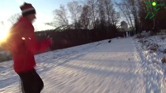 Зимние 100 км на Битцевской прямой (№54) смотреть онлайн