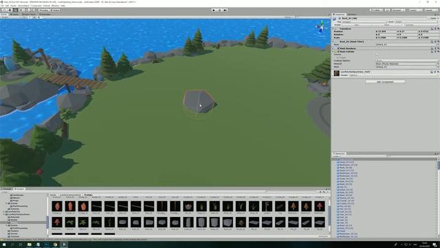 Unity Speed Level Design | Low Poly Fantasy Battle Arena смотреть онлайн