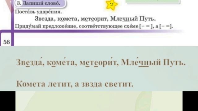Русский язык 4 класс 56 урок Звёздное небо #4класс #русскийязык