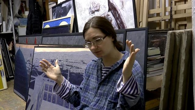 В мастерской художника Аллы Полковниченко (серия 2) #Алла_Полковниченко #Живопись смотреть онлайн