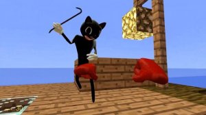 МУЛЬТЯШНЫЙ КОТ ПРОТИВ AMONG US В МИРЕ MINECRAFT!!!!OVER SHOW PHONYA BOBBY TOY!!!!