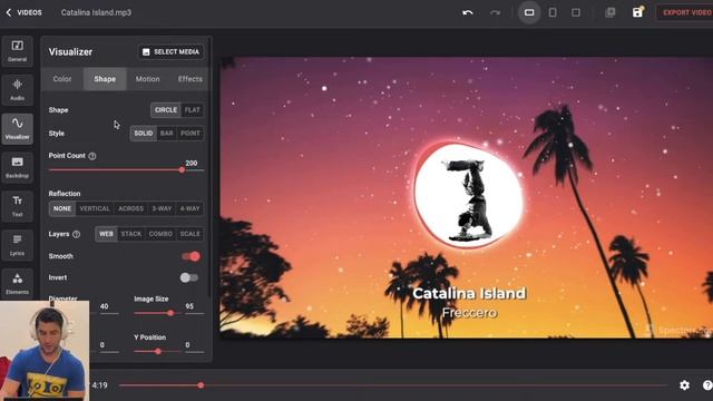 How to Make an Audio Spectrum Visualizer in Specterr Tutorial смотреть онлайн