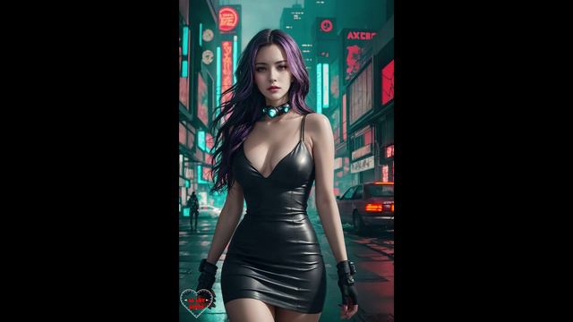 Ai Art Girls. Киберпанк смотреть онлайн