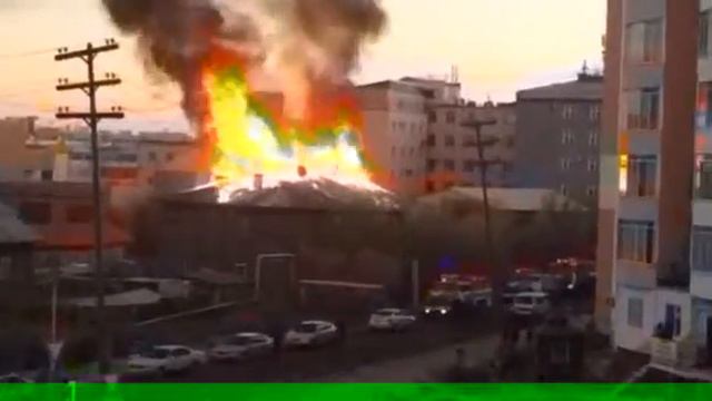 Пожар в Якутске смотреть онлайн