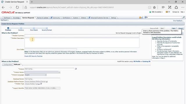 Oracle Support or Metalink Tutorial. How to use oracle support . смотреть онлайн
