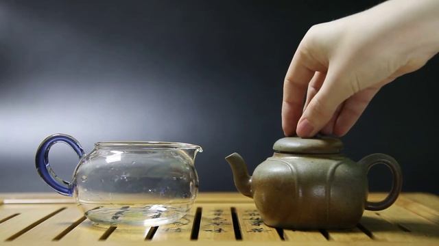 Чайник # 21659, исинская глина, дровяной обжиг, 170 мл./Teapot Yixing Clay Wood Firing 170 Ml