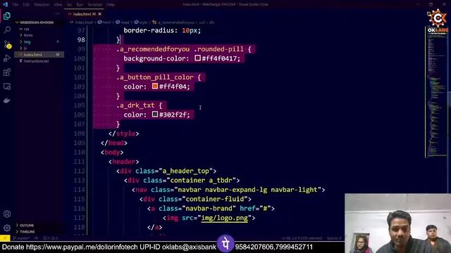 Template Designing with Bootstrap 5 and Adobe XD [5] смотреть онлайн