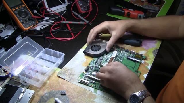 HP Presario CQ61 очень быстрая диагностика chipset AMD 216-0752001 diagnosis смотреть онлайн