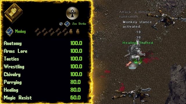 Sweetman's Discipline Monk Template ; CHEAP yet STRONG ; Ultima Online 2023 UO OUTLANDS смотреть онлайн