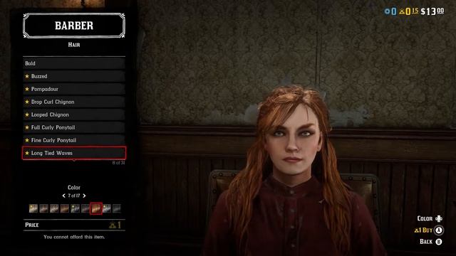 Red Dead Online all Female Hairstyles, Hair Accessories and Makeup смотреть онлайн