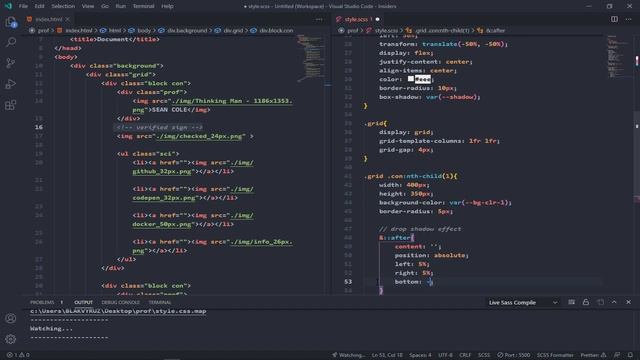 CSS Zoom In Profile Card Effect | HTML CSS смотреть онлайн