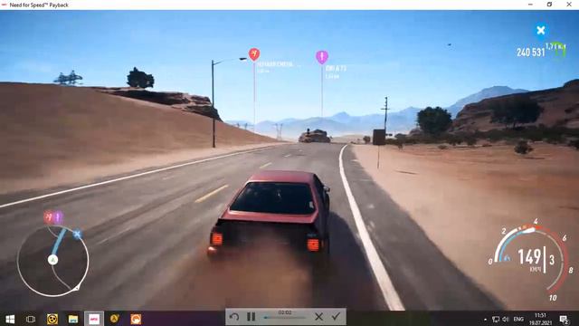 пасхалка на иноплонетяней !! в NFS Payback