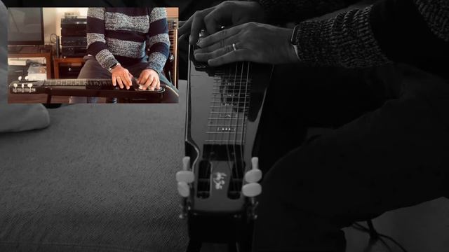 Pink Floyd's "Shine On You Crazy Diamond (Part VI) Lapsteel Guitar Cover смотреть онлайн