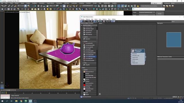 Corona Render - Corona Camera Perspective Match
