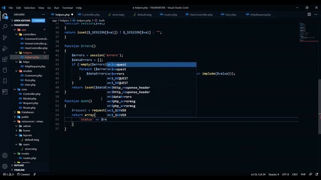 15.Login - Page d'aministration - création d'un mini-framework MVC PHP POO смотреть онлайн