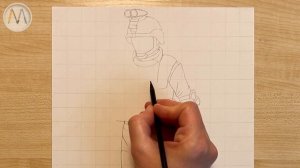 Как нарисовать солдата / Soldier drawing