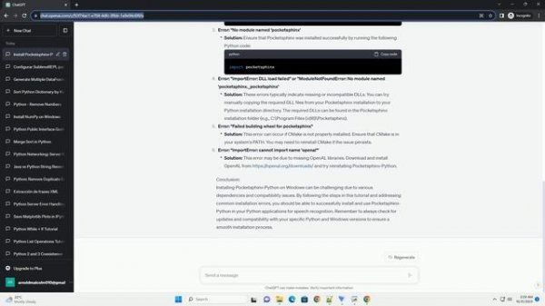Pocketsphinx python installation error on Windows