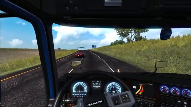 Mack Anthem Transland | American Truck Simulator смотреть онлайн