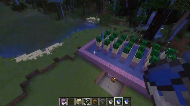 Minecraft. Best Mob free Exp farm. Very easy Bamboo farm смотреть онлайн