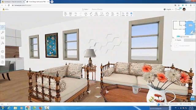 Interior Design SMALL HOME - SET LIGHT and RENDER | Homestyler смотреть онлайн